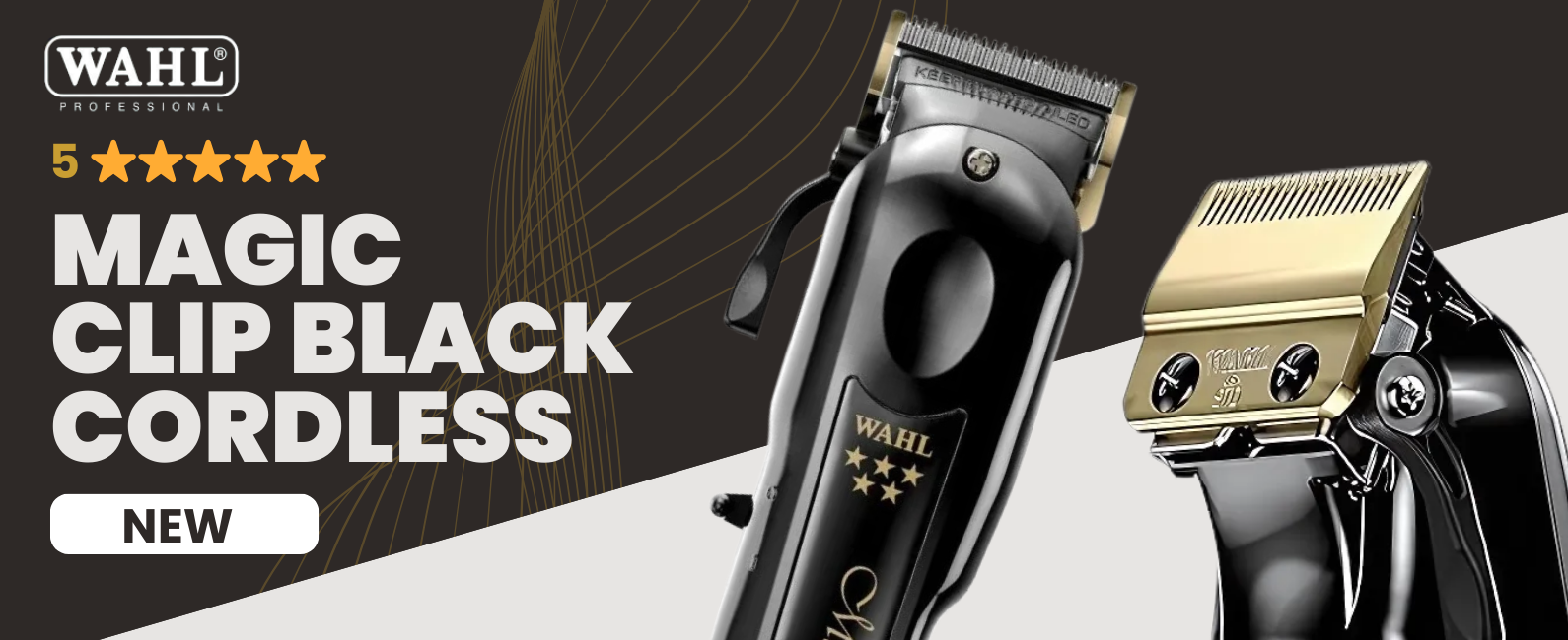 Magic Clip Black Cordless 